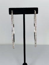 Load image into Gallery viewer, GIRLZ BESTFRIEND “SILVER” HOOP EARRINGS
