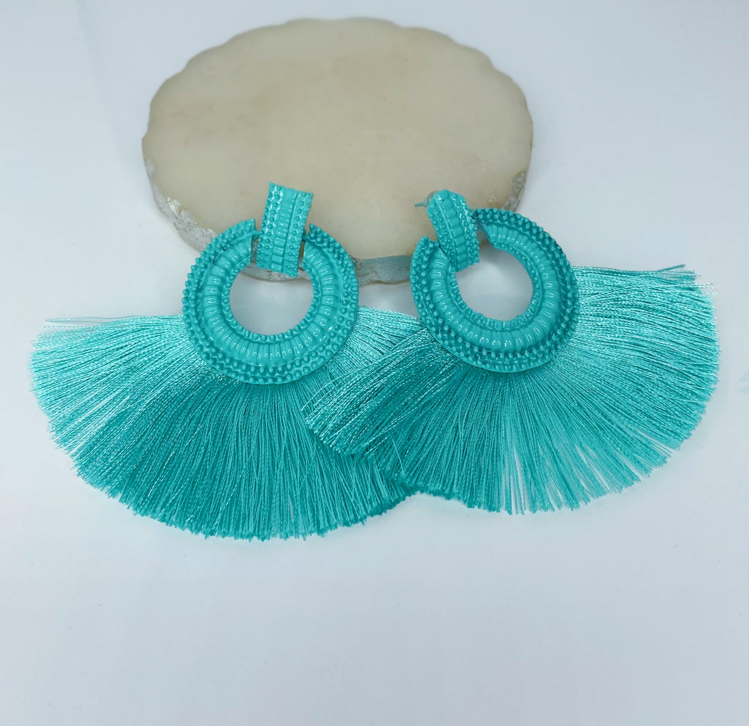 VACAY “TURQUOISE” DROP EARRINGS