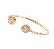 Load image into Gallery viewer, ROMANCE “GOLD” BANGLE BRACELET
