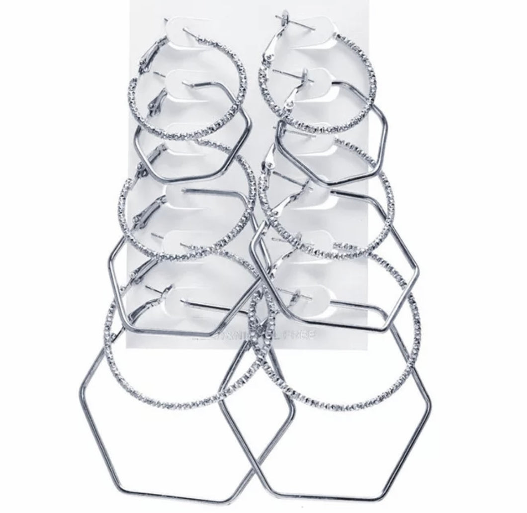 THE EVERYDAY HOOP “SILVER” VARIETY PACK