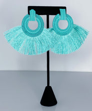 Load image into Gallery viewer, VACAY “TURQUOISE” DROP EARRINGS
