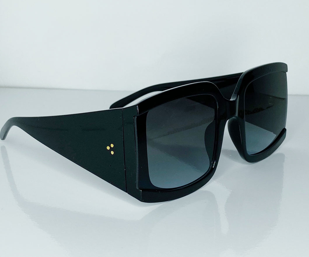 RICH AUNTEE “BLACK CLEAR TINT” SUNNIES