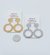 Load image into Gallery viewer, RETRO &quot;CIRCLE&quot; DROP EARRINGS SET
